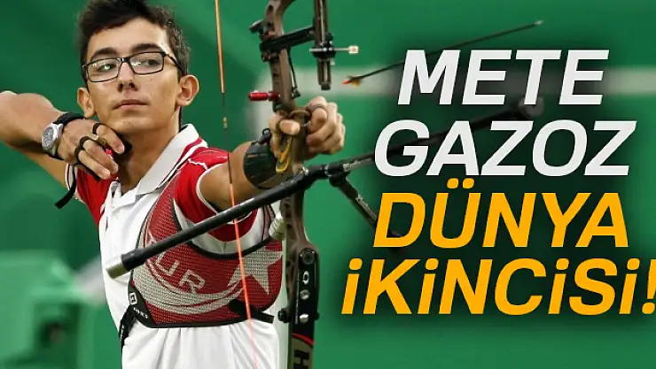 Mete Gazoz dünya ikincisi