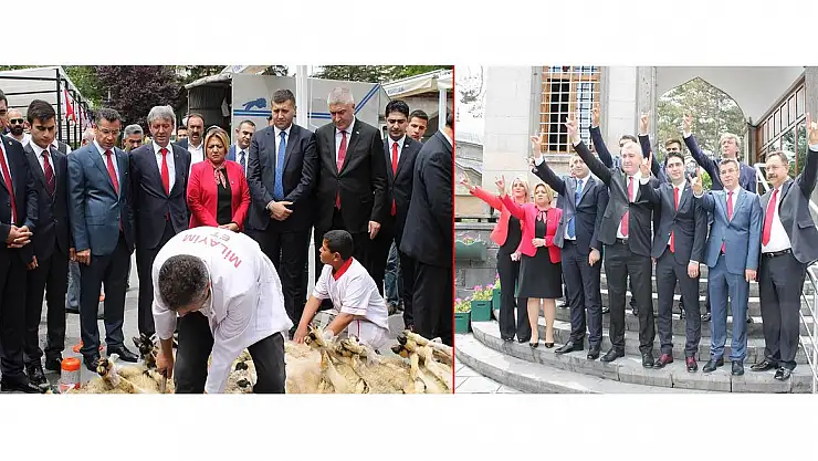 MHP İl Başkanlığı 27'nci Dönem Milletvekili Adayları için kurban kesti