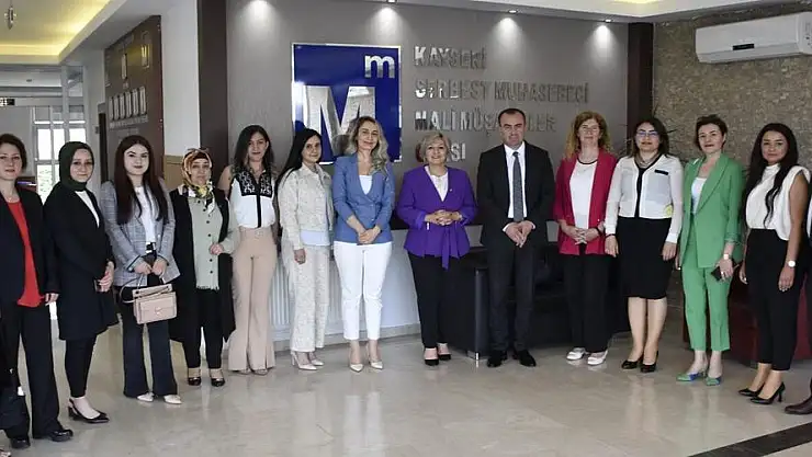 MHP KAÇEP'DEN KAYSERİ SMMMO'YA ZİYARET