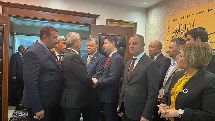 MHP KAYSERİ İL BAŞKANLIĞI'NDA BAYRAMLAŞMA