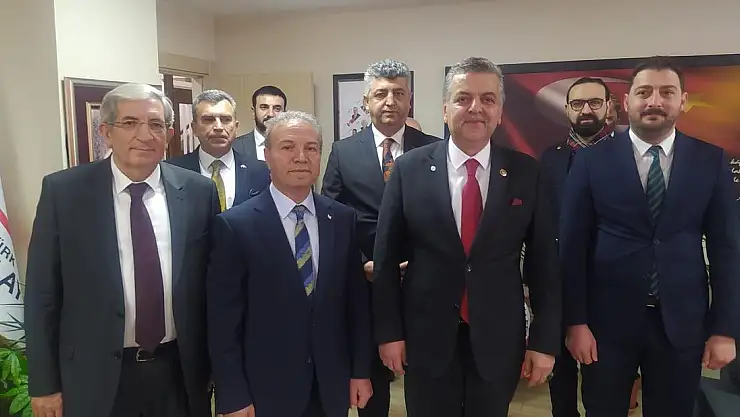 MHP KAYSERİ'DEN KIZILAY KAYSERİ ŞUBESİ'NE ZİYARET
