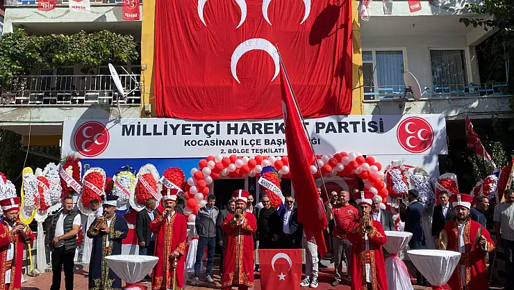 MHP Kocasinan 2. Bölge Başkanlığı açıldı