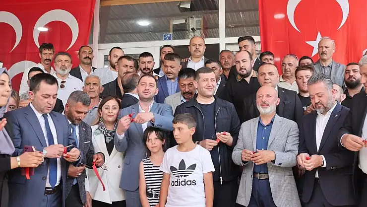 MHP KOCASİNAN 4. BÖLGE BAŞKANLIĞI AÇILDI