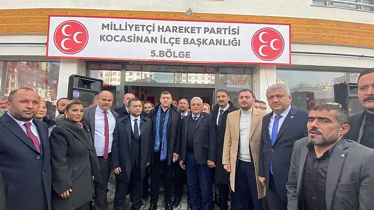 MHP KOCASİNAN 5. BÖLGE AÇILDI