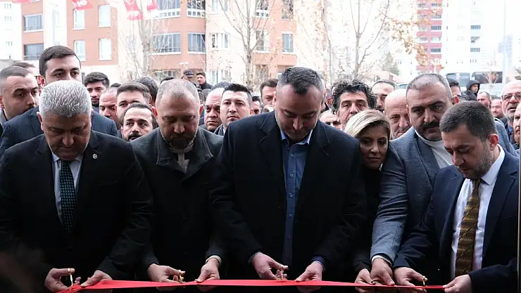 MHP KOCASİNAN 8. BÖLGE BAŞKANLIĞI YEŞİL MAHALLEDE AÇILDI