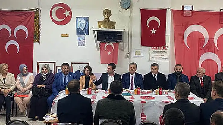 MHP KOCASİNAN HALKA AÇIK BÖLGE İSTİŞARE TOPLANTISI YAPTI