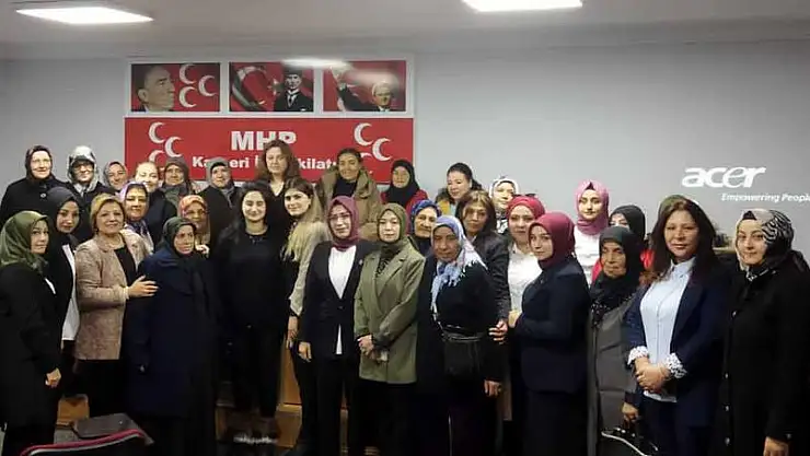 MHP KOCASİNAN KAÇEP, 'SEVGİYE EVET' SEMİNERİ DÜZENLEDİ
