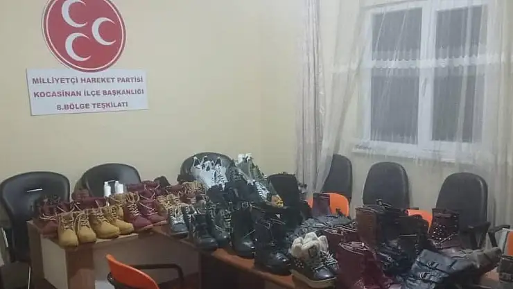 MHP KOCASİNAN'DAN İHTİYAÇ SAHİPLERİNE KIŞLIK BOT