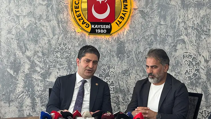MHP'li Özdemir'den Kayseri Gazeteciler Cemiyeti'ne ziyaret