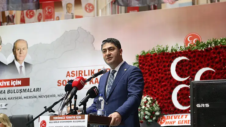 MHP'li Özdemir: Terörsüz Türkiye hedefimizdir