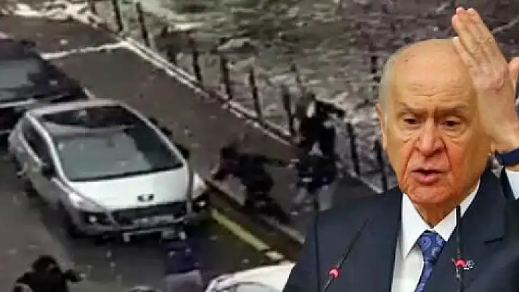 MHP LİDERİ'NDEN SELÇUK ÖZDAĞ'A SALDIRI GÖRÜNTÜLERİNE YORUM