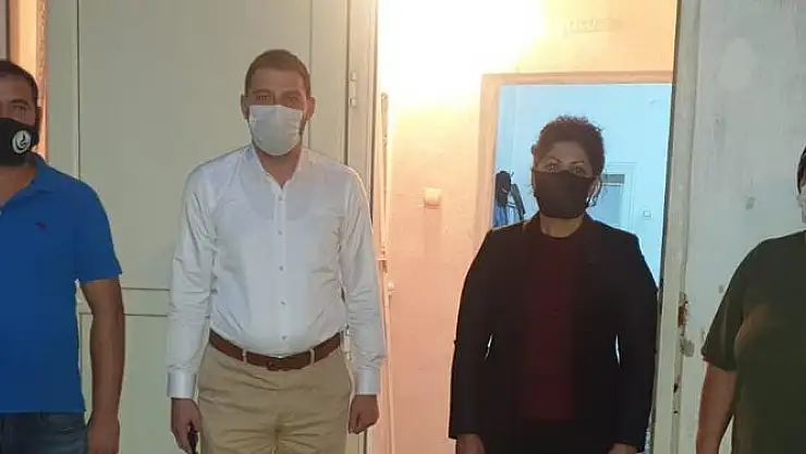 MHP MELİKGAZİ İLÇE BAŞKANI KALIN'DAN, MAĞDUR AİLEYE YARDIM ELİ