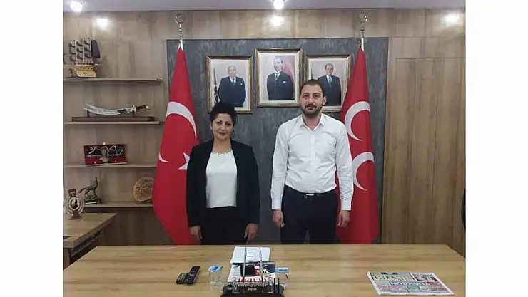 MHP MELİKGAZİ İLÇE KADIN KOLLARI'NDA OLCAY AKIŞ DÖNEMİ