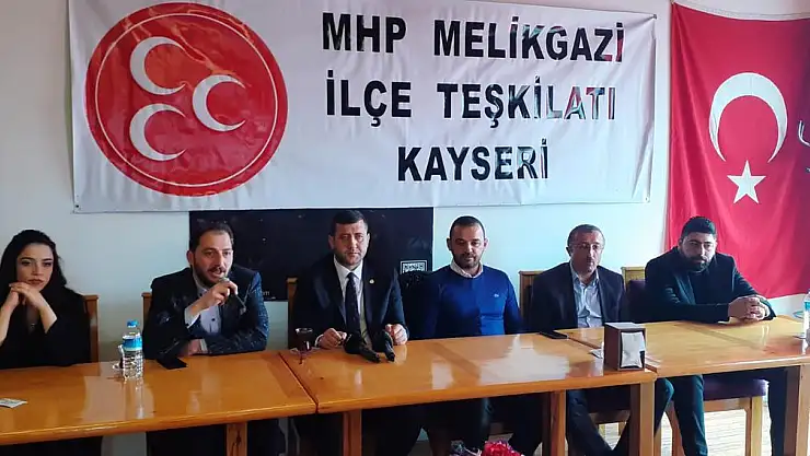 MHP MELİKGAZİ TEŞKİLAT BAŞKANI KALIN: 'MİLLİYETÇİ HAREKET HEP 18 YAŞINDA!'