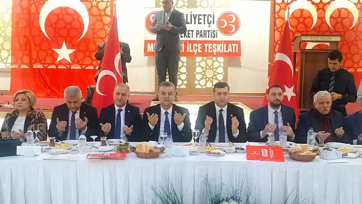 MHP MİLLETVEKİLİ ERSOY'A MUHTARLARDAN YOĞUN İLGİ 