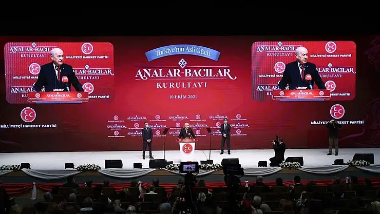 MHP TEŞKİLATI 'ANALAR-BACILAR KURULTAYI'NDA BULUŞTU