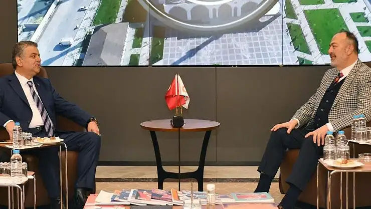 MHP'DEN İMAMOĞLU'NA 'HAYIRLI OLSUN' ZİYARETİ