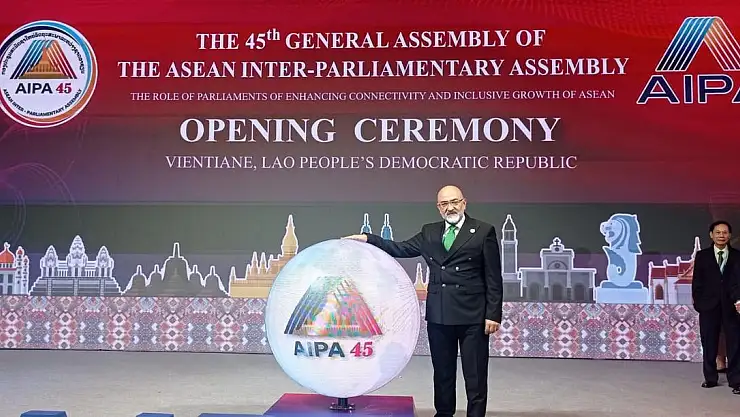 MİLLETVEKİLİ CINGI ASEAN GENEL KURULU'NDA KONUŞTU