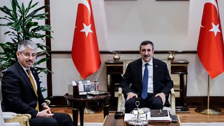 MİLLETVEKİLİ ÇOPUROĞLU, CUMHURBAŞKANI YARDIMCISI YILMAZ İLE KIDEM TAZMİNAT FONU ÜZERİNE GÖRÜŞTÜ