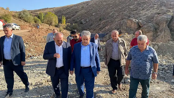 MİLLETVEKİLİ ÖZSOY: 'ÇAMPINARI DERESİ'NDEKİ ÇALIŞMALAR TÜM HIZIYLA DEVAM EDİYOR'