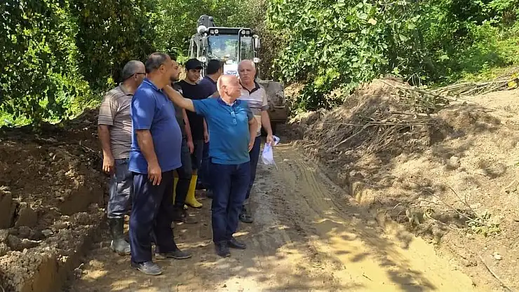 MİLLETVEKİLİ TAMER, AFET BÖLGESİNDE İNCELEMELERDE BULUNDU