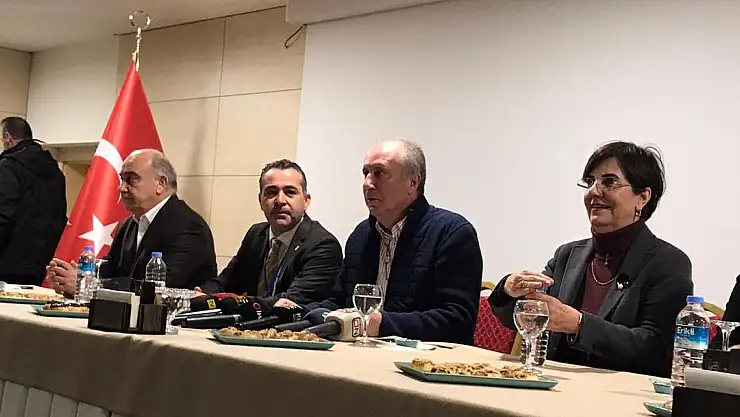 MUHARREM İNCE'DEN 'HAZİNE YARDIMI ALMAYIN' ÇAĞRISI