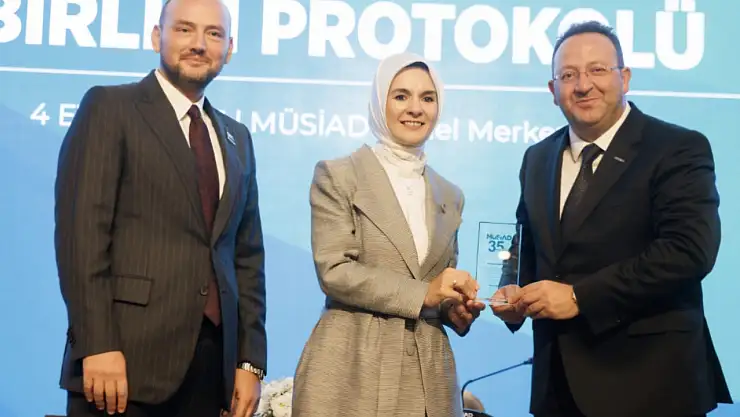 MÜSİAD Kayseri'ye 'Aile Dostu İş Yeri' katkı ödülü