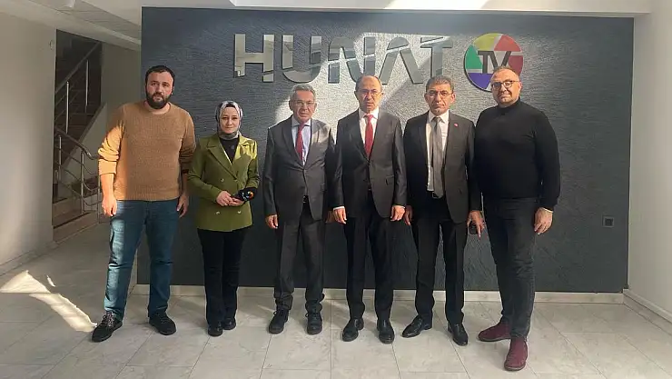 NEVKAYDER'DEN HUNAT TV'YE NEZAKET ZİYARETİ