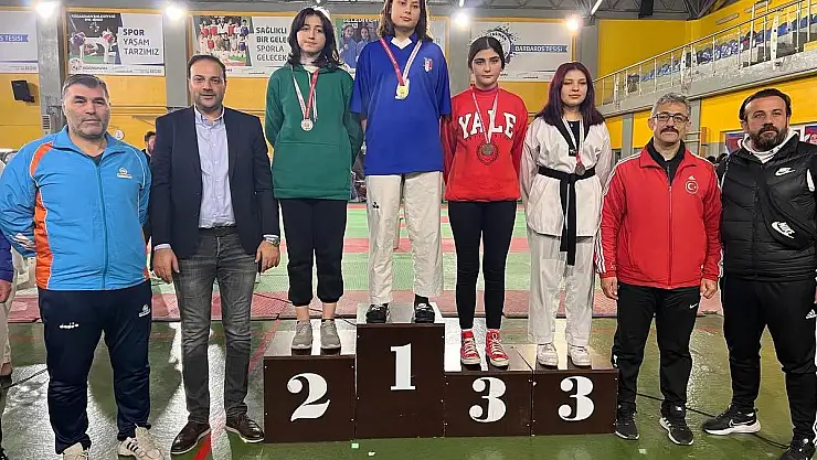 OKUL SPORLARI GENÇLER TAEKWONDO MAÇLARI SONA ERDİ