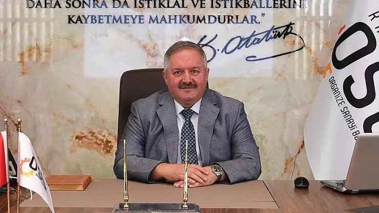 OSB YÖNETİM KURULU BAŞKANI TAHİR NURSAÇAN'DAN GAZİLER GÜNÜ MESAJI