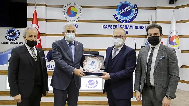 ÖZBEKİSTAN İŞADAMLARI HEYETİNDEN KAYSO'YA ZİYARET