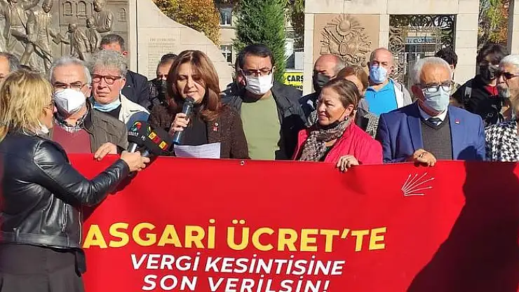 ÖZER: 'ASGARİ ÜCRETTEN VERGİ VE KESİNTİLERE SON VERİLSİN'