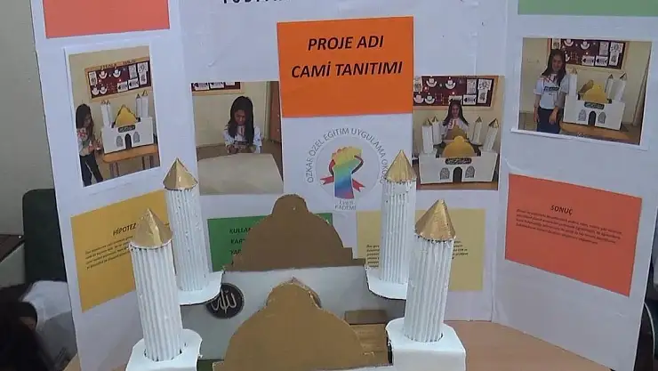 ÖZKAR ÖZEL EĞİTİM UYGULAMA OKULU ÖĞRENCİLERİNDEN ANLAMLI SERGİ