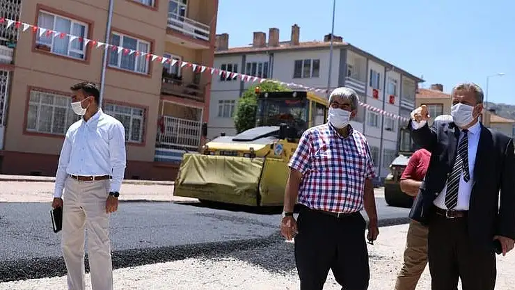 PALANCIOĞLU, YENİKÖY MAHALLESİ'NE HİZMET GÖTÜRDÜ