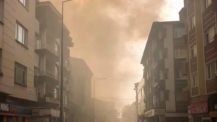 PASAJDA BÜYÜK YANGIN