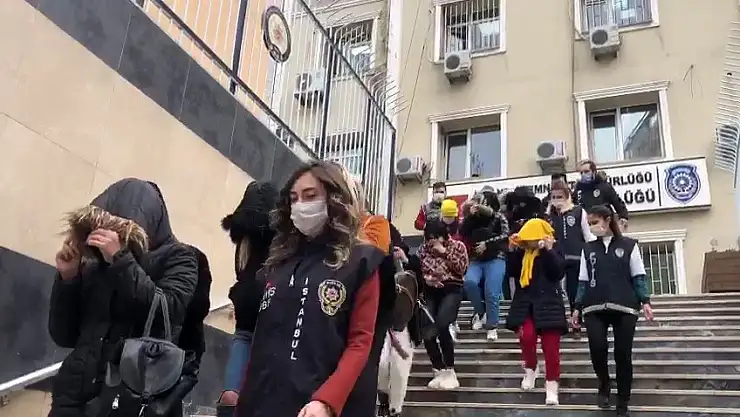 'PONÇİKLER' FUHUŞ ÇETESİNE OPERASYON: 42 GÖZALTI