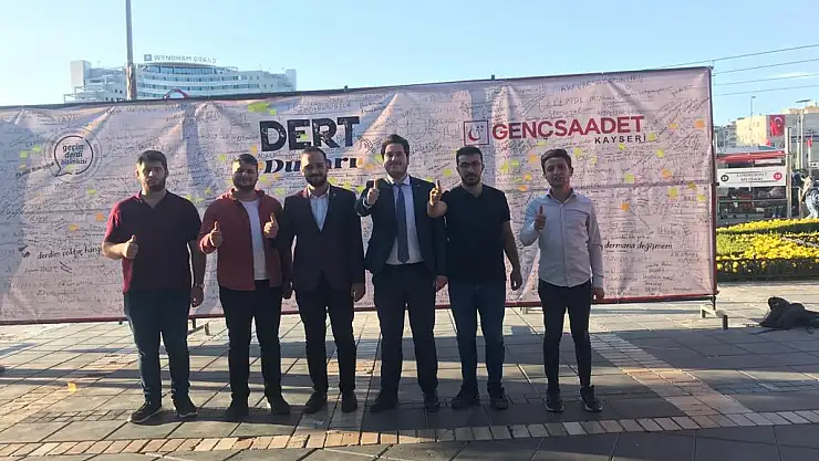 SAADET PARTİSİ KAYSERİ'DE GENÇLERE KULAK VERDİ