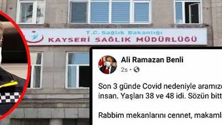 SAĞLIK MÜDÜRÜ BENLİ'DEN DİKKAT ÇEKEN PAYLAŞIM