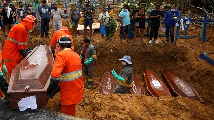 SALGIN DÖNEMİ BOYUNCA REKOR: 24 SAATTE 54 BİN VAKA, 1206 ÖLÜM