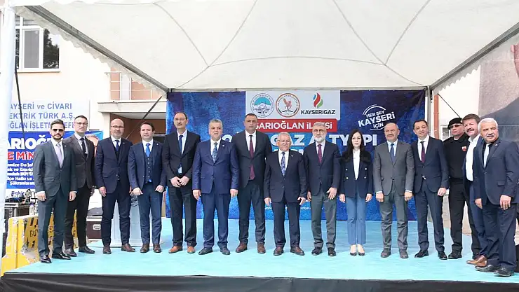 SARIOĞLAN VE AKKIŞLA'YA ERDOĞAN'IN TALİMATI İLE DOĞALGAZ