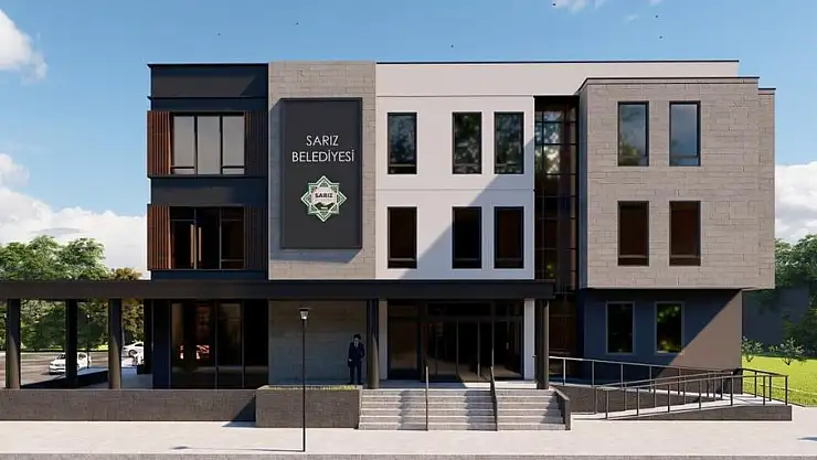 SARIZ'A YENİ HİZMET BİNASI ÇOK YAKIŞACAK