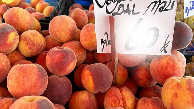 ŞEFTALİ, PAZARIN EN PAHALISI OLDU