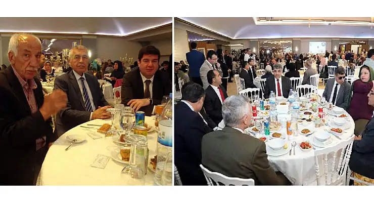 Şehit aileleri ve gaziler iftarda buluştu