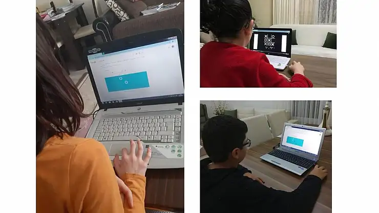 ŞEHİT MEHMET ERDOĞAN ORTAOKULU ÖĞRENCİLERİ E-TWİNNİNG İLE UZAKTAN EĞLENİYOR