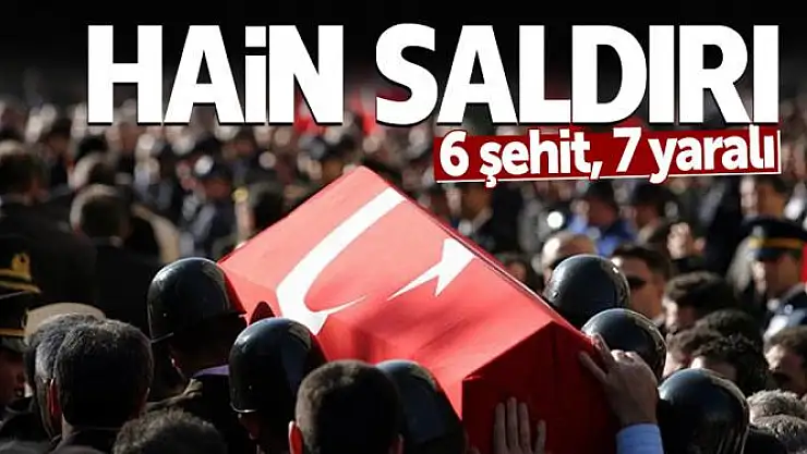 Siirt'te hain saldırı! 6 şehit