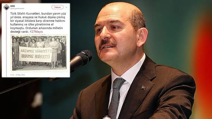 Son Dakika! Atatürkçü Düşünce Derneği'nin 27 Mayıs Paylaşımı İçin Soruşturma Açıldı