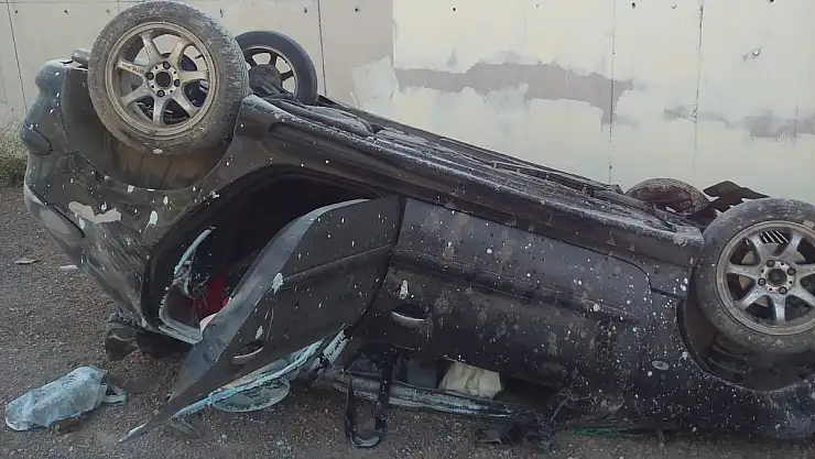 SON DAKİKA! DEREVENK VİYADÜĞÜNDE KAZA