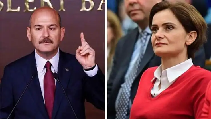 SOYLU'DAN KAFTANCIOĞLU'NA AĞIR SÖZLER: 'TERÖR ÖRGÜTLERİNİN SOYTARISIDIR'