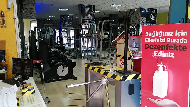 SPOR SALONLARINDA DA NORMAL HAYATA DÖNÜŞ BAŞLADI