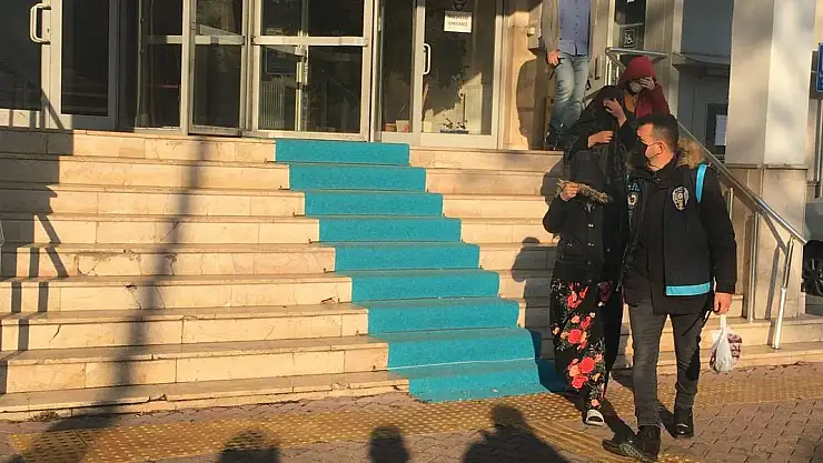 SUÇÜSTÜ YAKALANAN ŞAHISLAR ADLİYEYE SEVK EDİLDİ